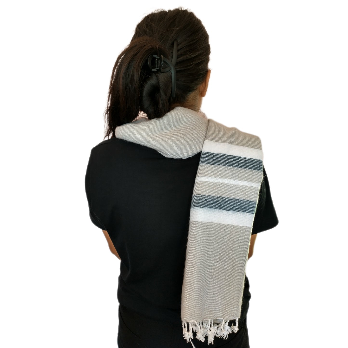 Winter shawl ( Ash color)