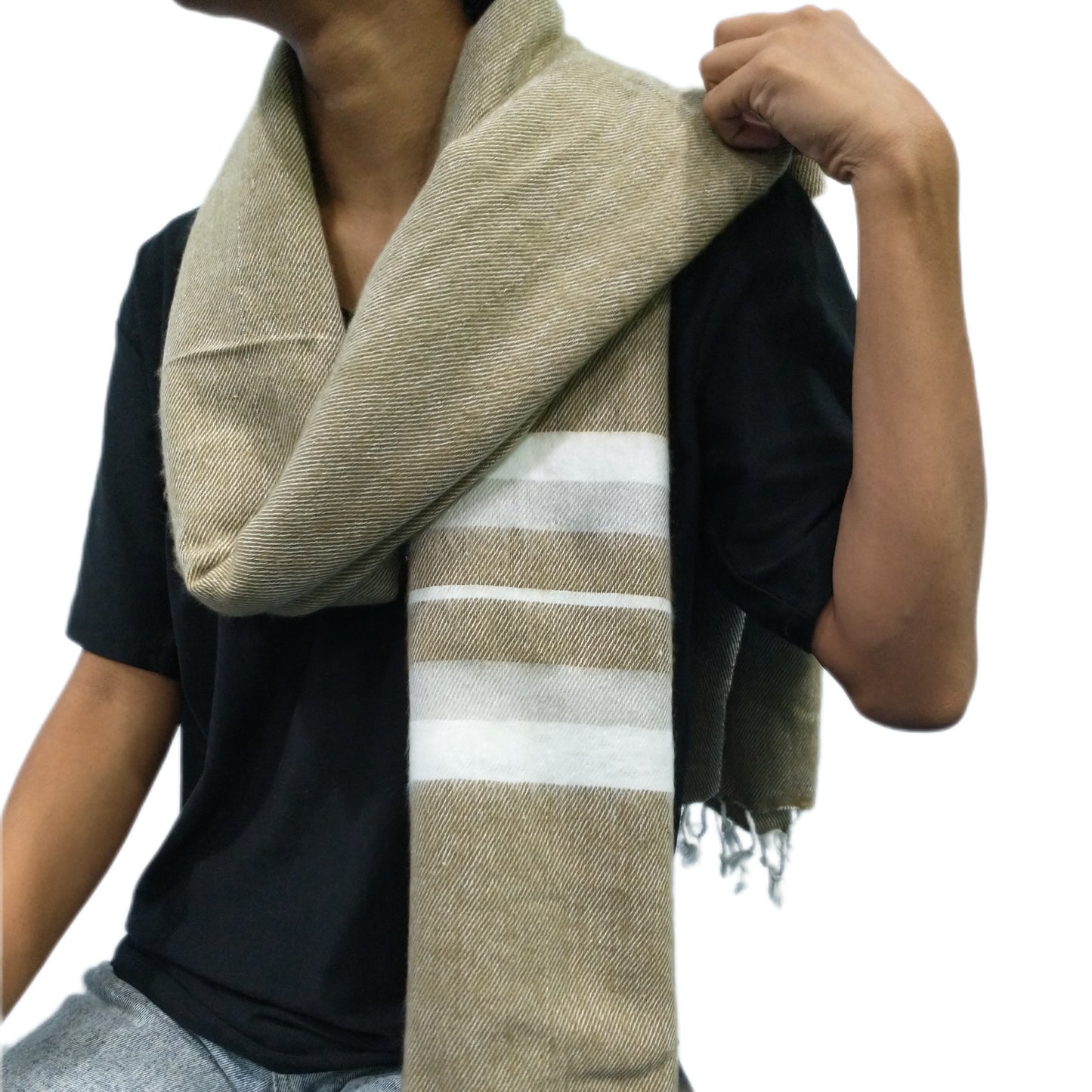 Winter Shawl (Browny mixed)