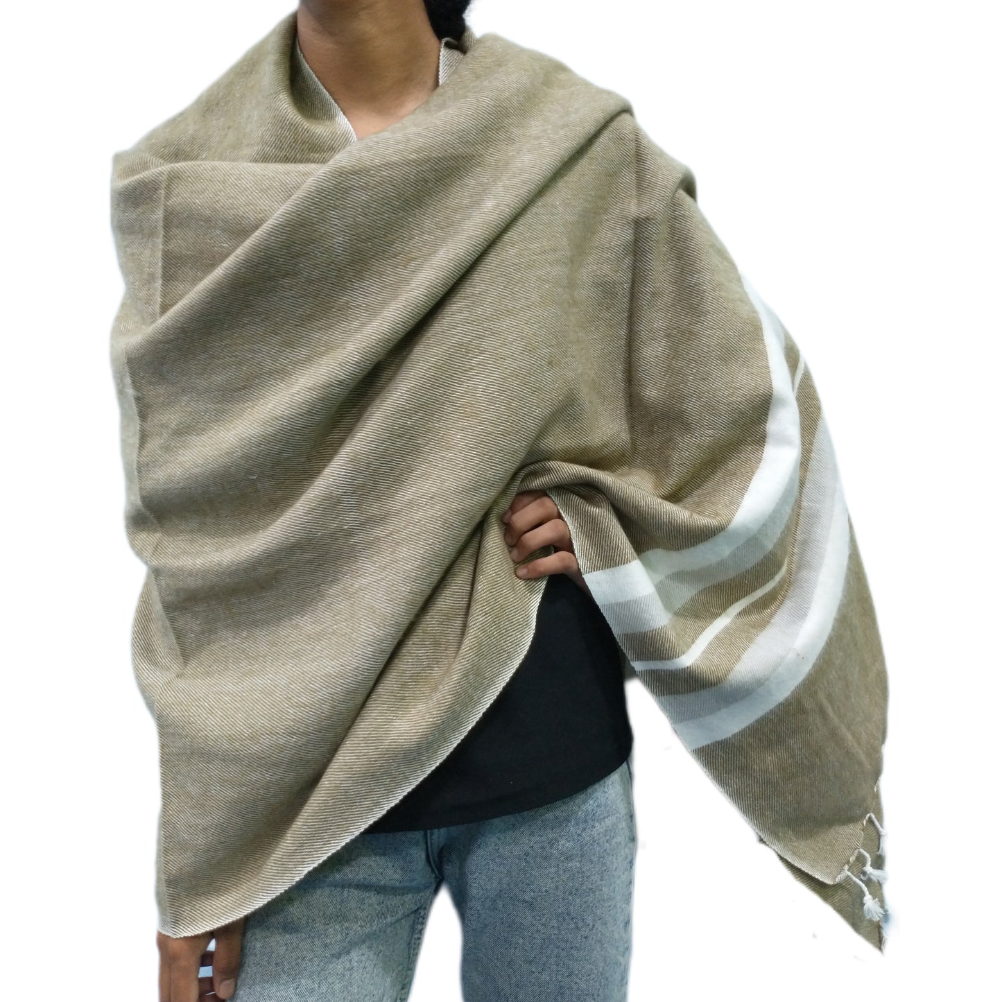 Winter Shawl (Browny mixed)