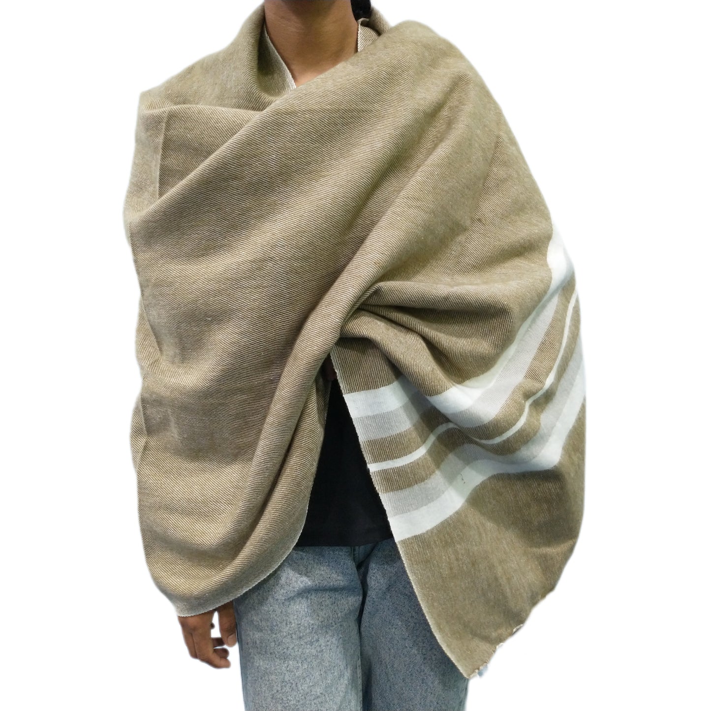 Winter Shawl (Browny mixed)