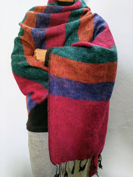 Winter Scarf/shawl (Pink)