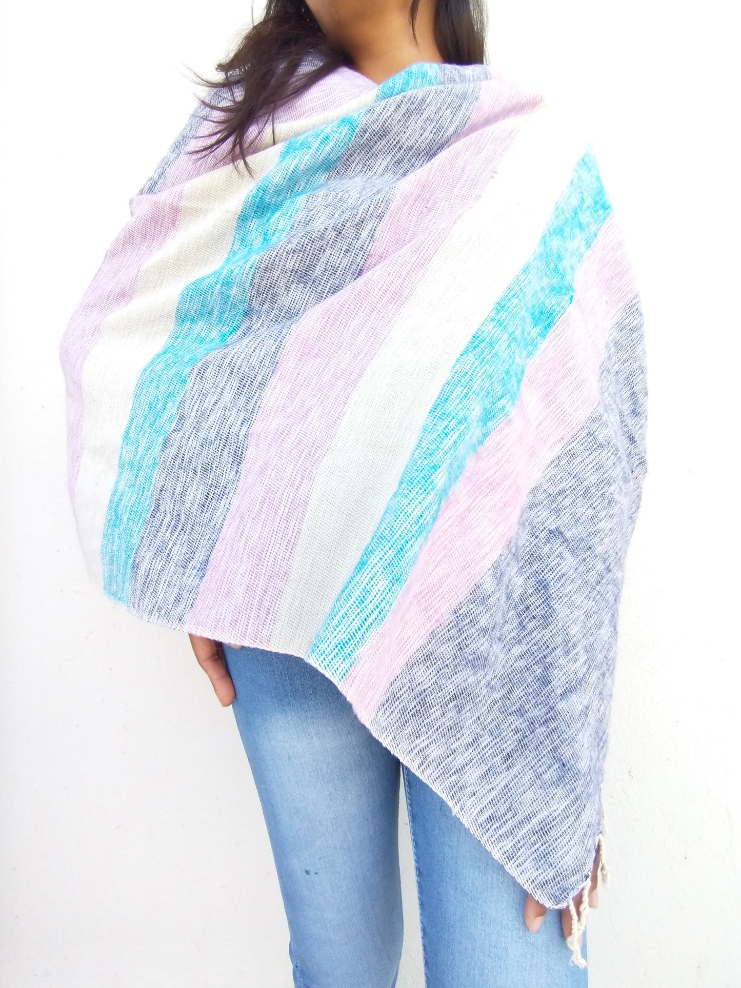 Winter Scarfs/Shawls (Sky Blue)