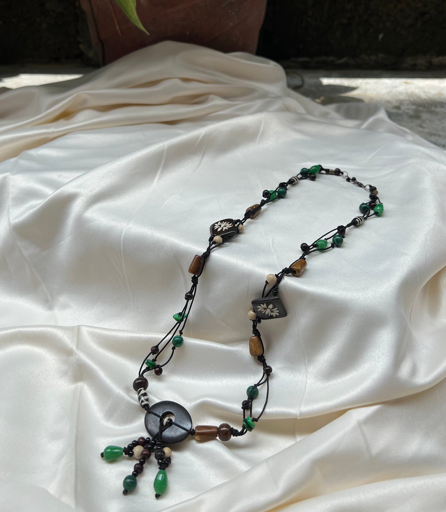 Green Lotus Mala Set