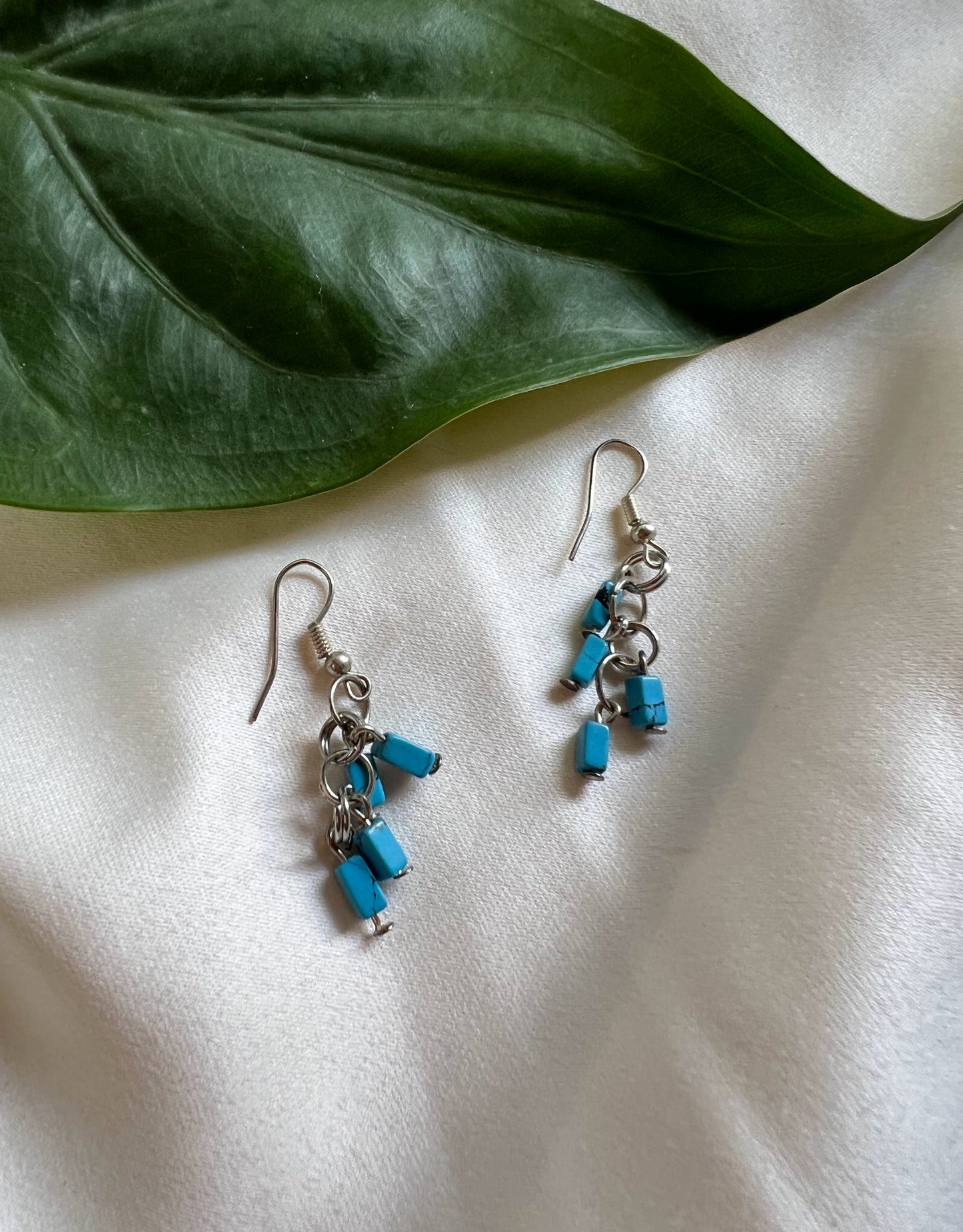 Blue Turquoise Stone Set - 2