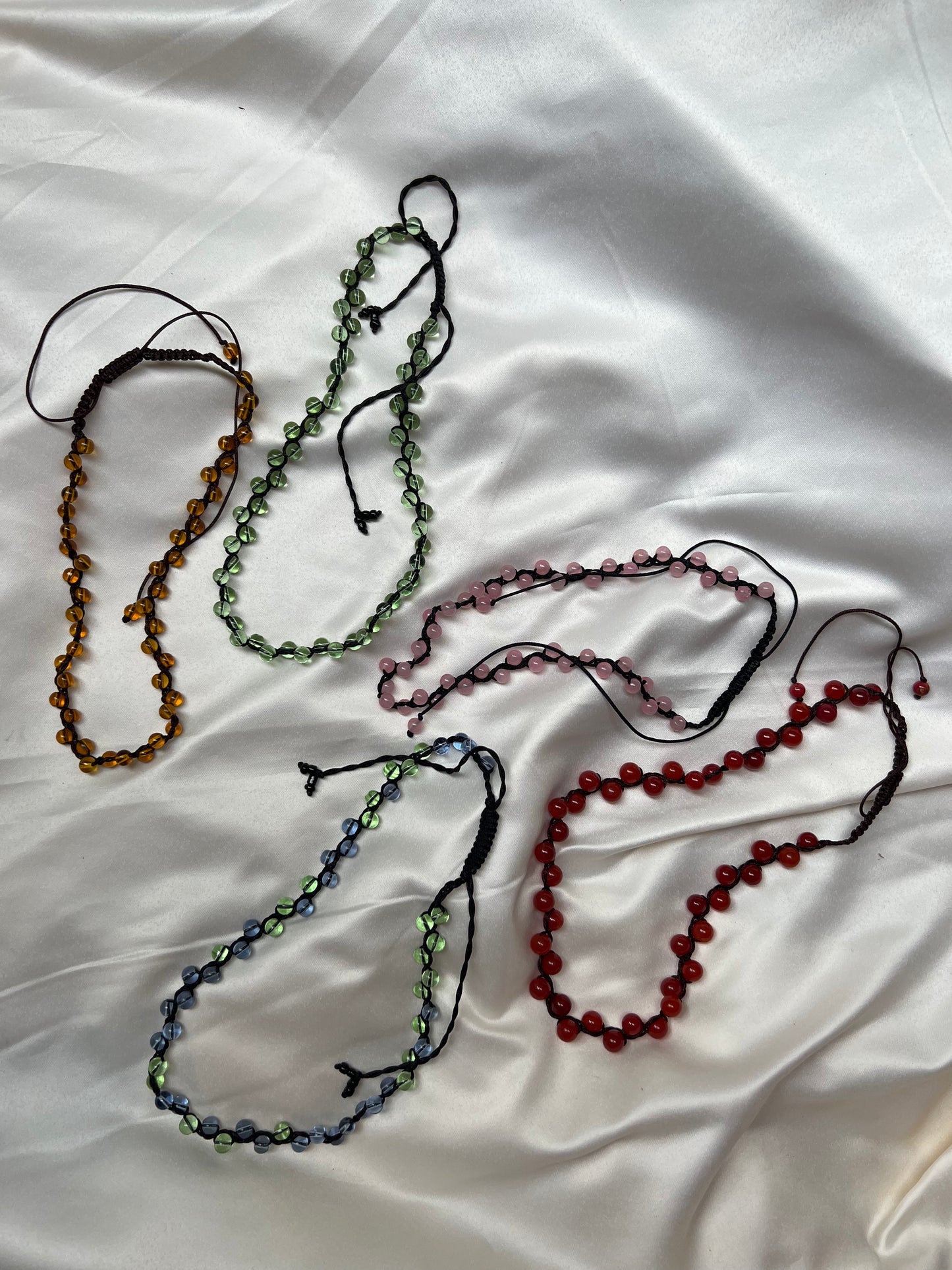 Braided Mala (Red)