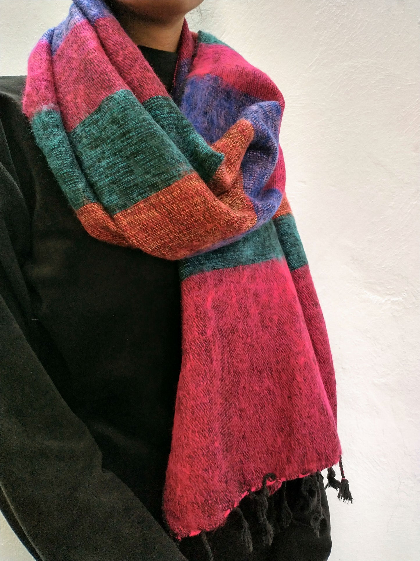 Winter Scarf/shawl (Pink)