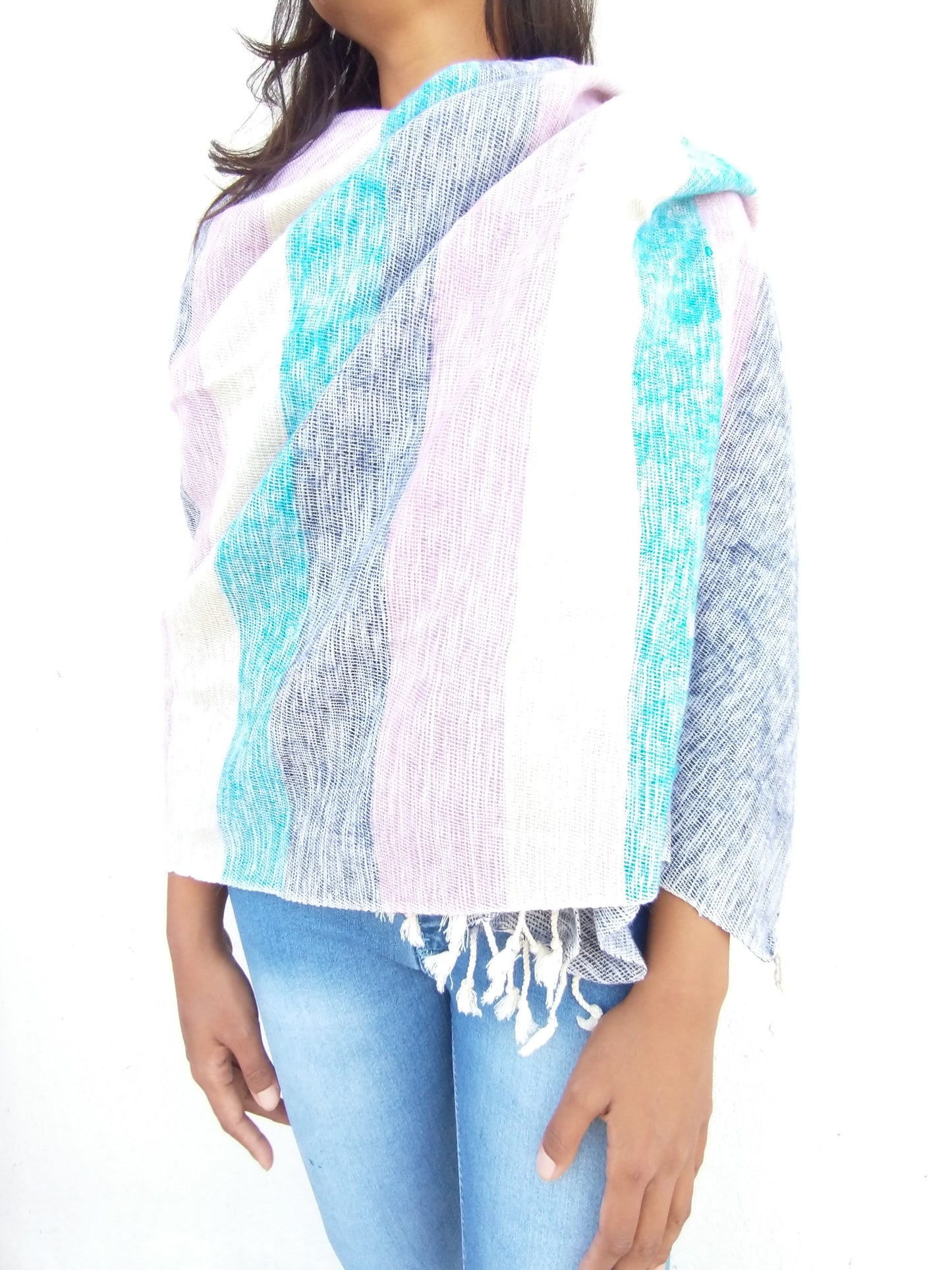 Winter Scarfs/Shawls (Sky Blue)