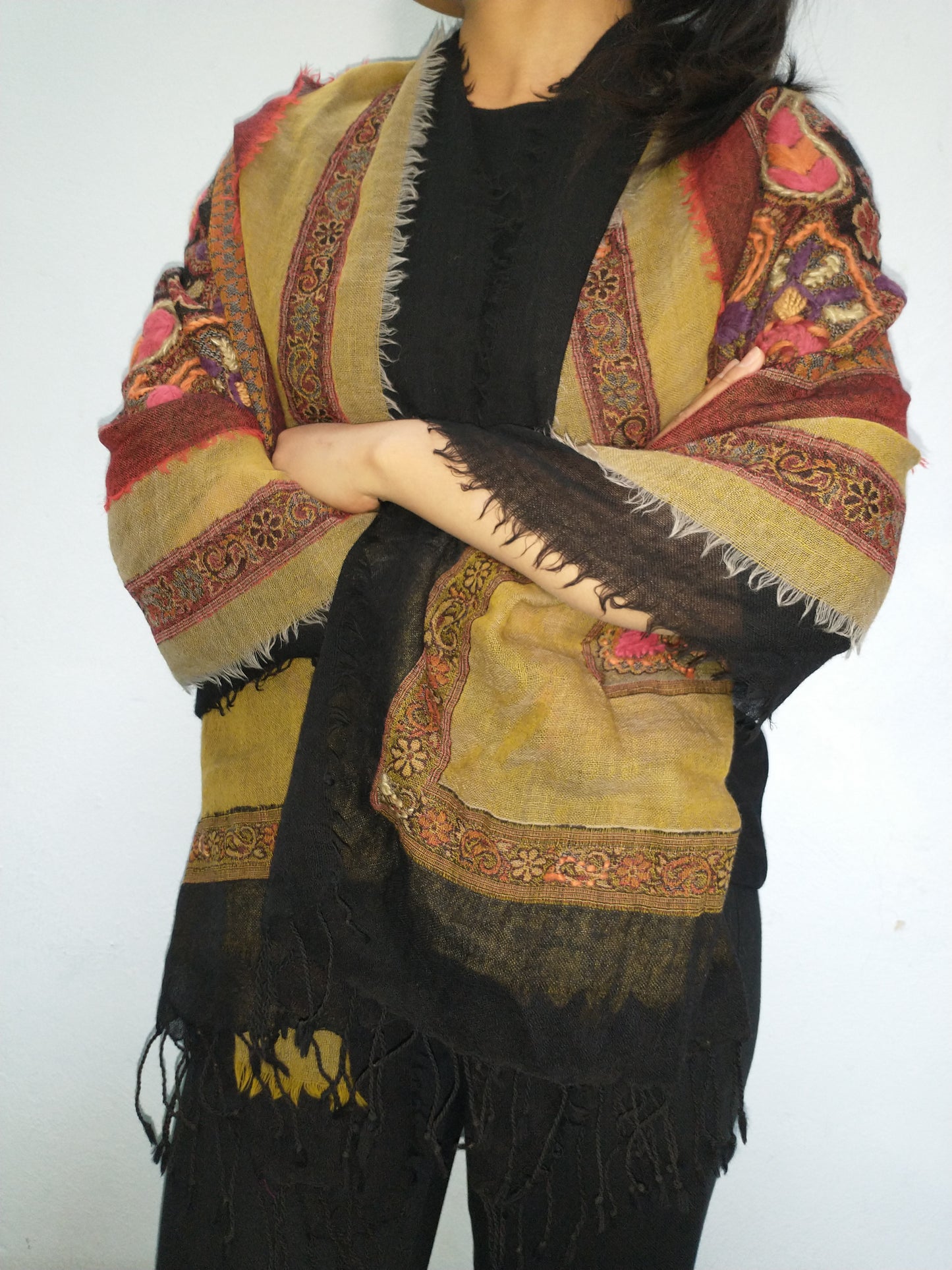 3 Layer Shawls (Black)